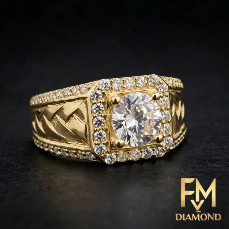 Anillo 10k italiano