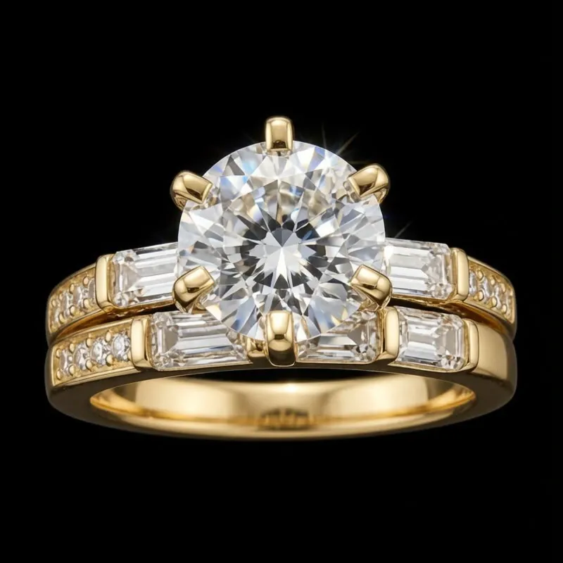 Anillo 10k Italiano