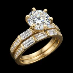 Anillo 10k Italiano