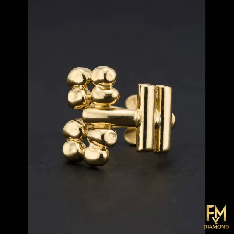Anillo 10k italiano