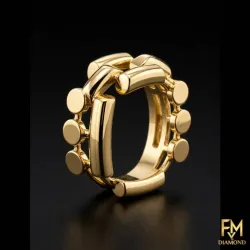 Anillo 10k italiano