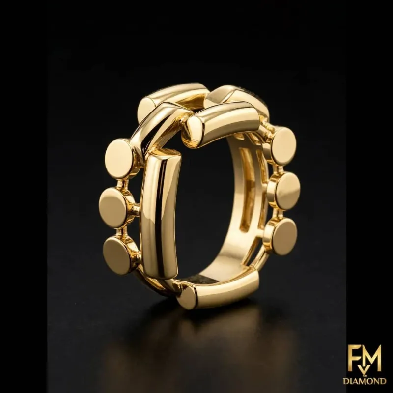 Anillo 10k italiano