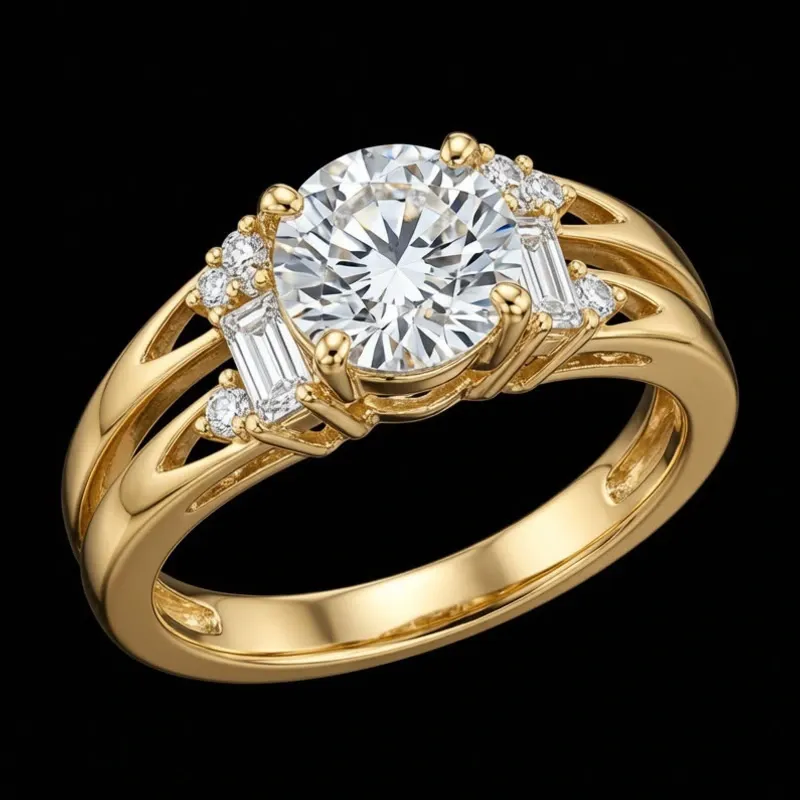 Anillo Italiano 10k