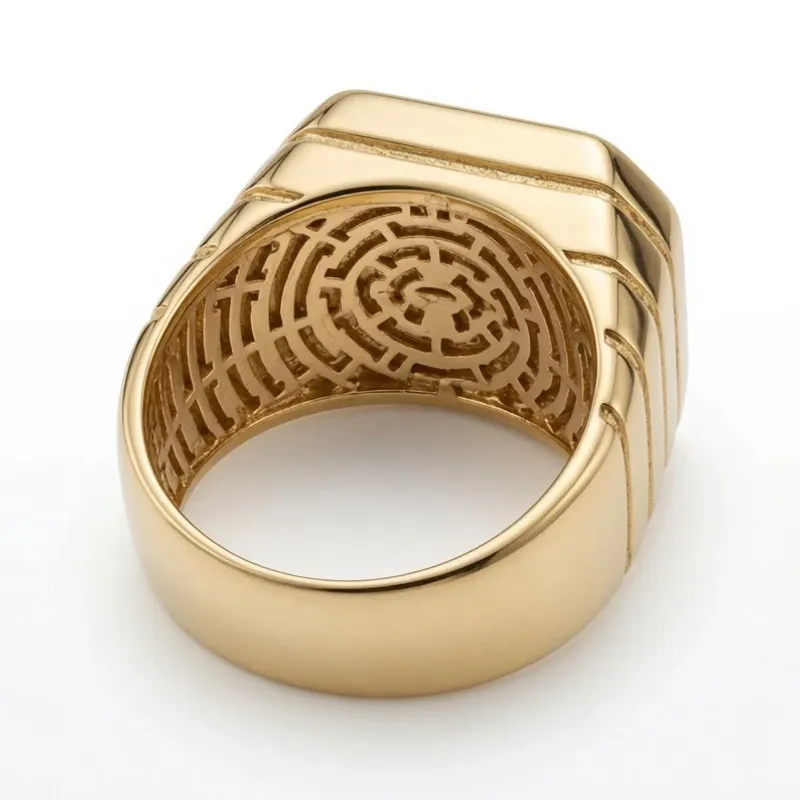 Anillo Italiano 14k
