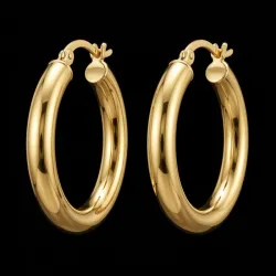 Argollas Italianas 10k