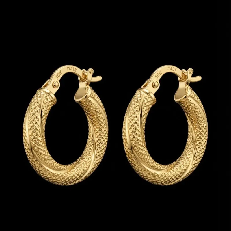 Argollas Italianas 10k