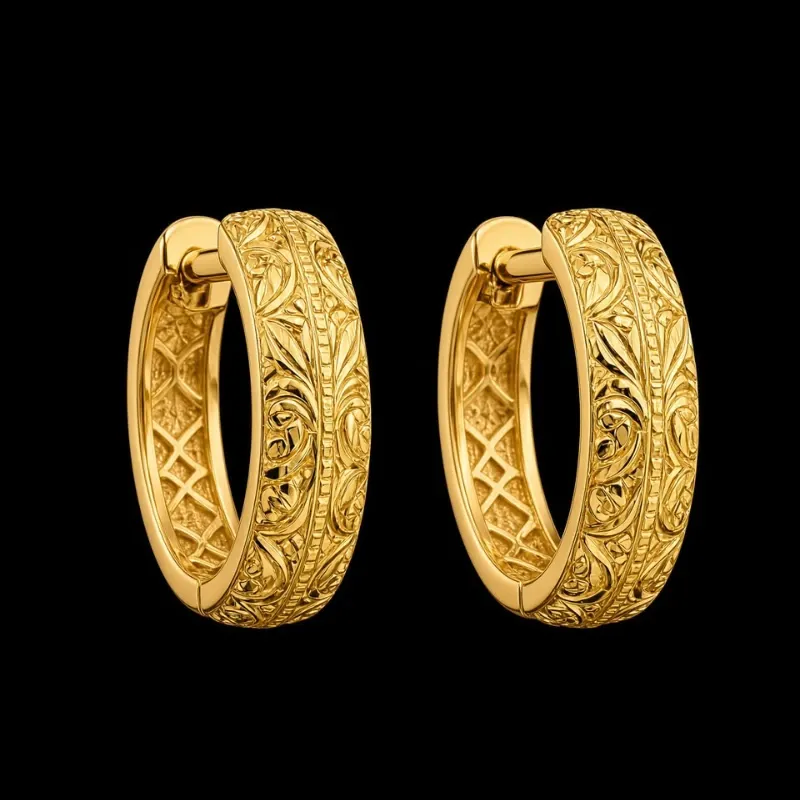 Argollas Italianas 18k