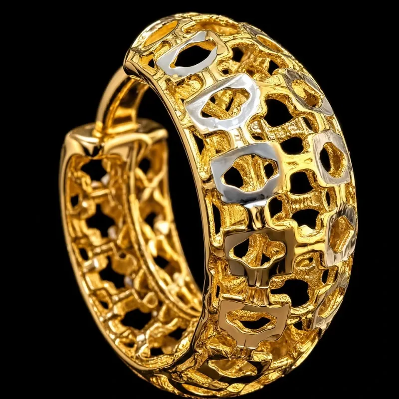 Argollas Italianas 18k