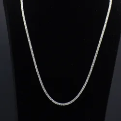 Cadena 10k de Diamantes Naturales 