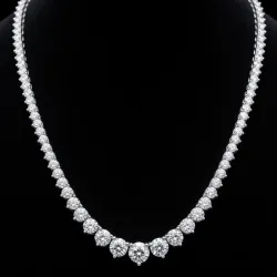 Collar 14k de Diamantes de Laboratorio 