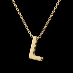 Cadena con Dije Italiano "L"