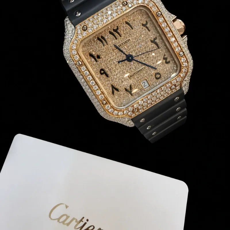 Cartier Santos Diamantes Naturales 2026 Full Set