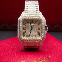Cartier Santos Full Diamantes Naturales 2025