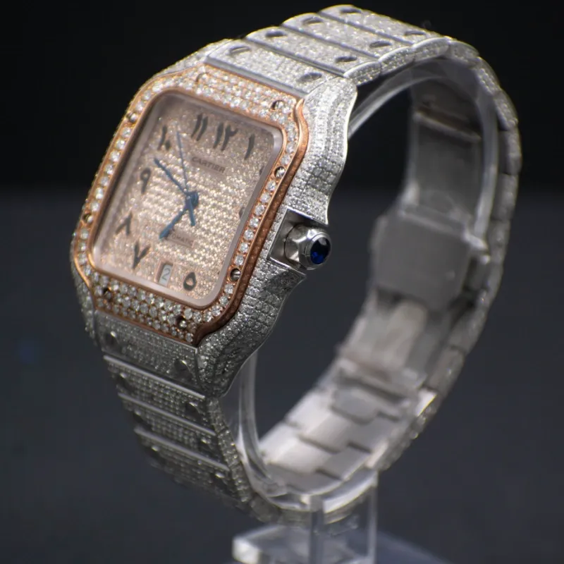 Cartier Santos Full Diamantes Naturales 2025