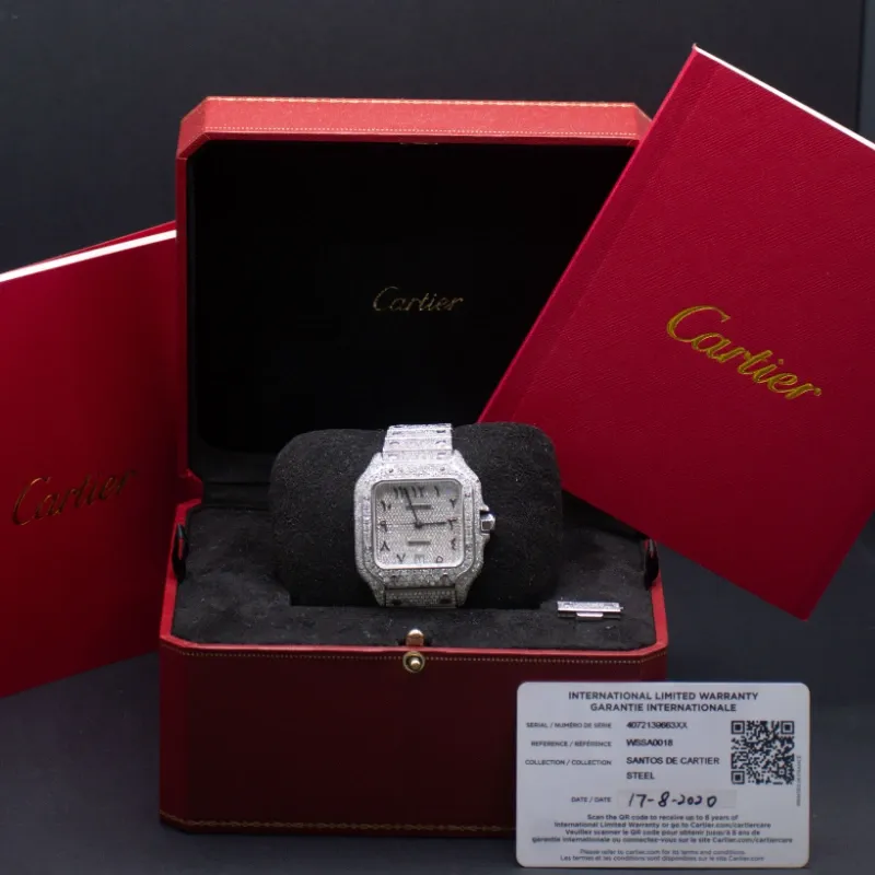 Cartier Santos Full Diamantes Naturales 2020