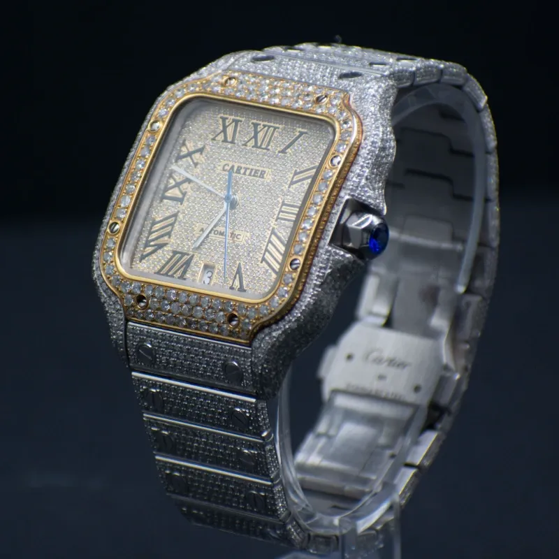 Cartier Santos Full Diamantes Naturales 2025