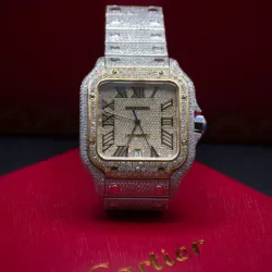 Cartier Santos Full Diamantes Naturales 2025
