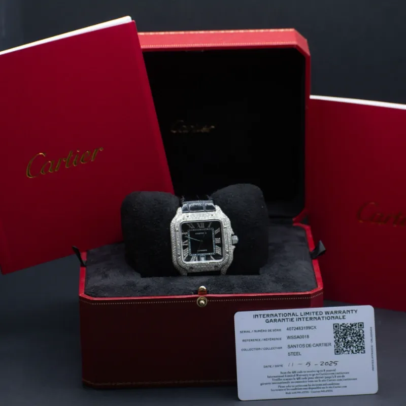 Cartier Santos 2026 Manilla de Cuero