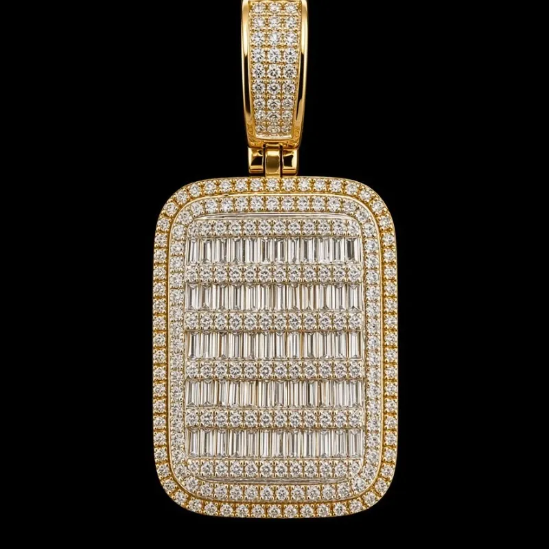 Dije 10k de Diamantes Naturales