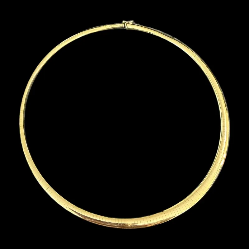Gargantilla Italiana 14k Maciza