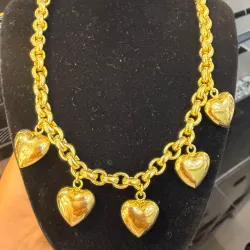 Gargantilla Italiana Maciza 14k