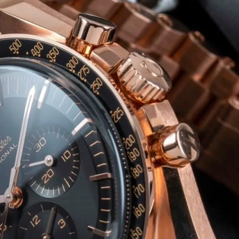 Omega SpeedMaster Oro Rosa 18k Completo