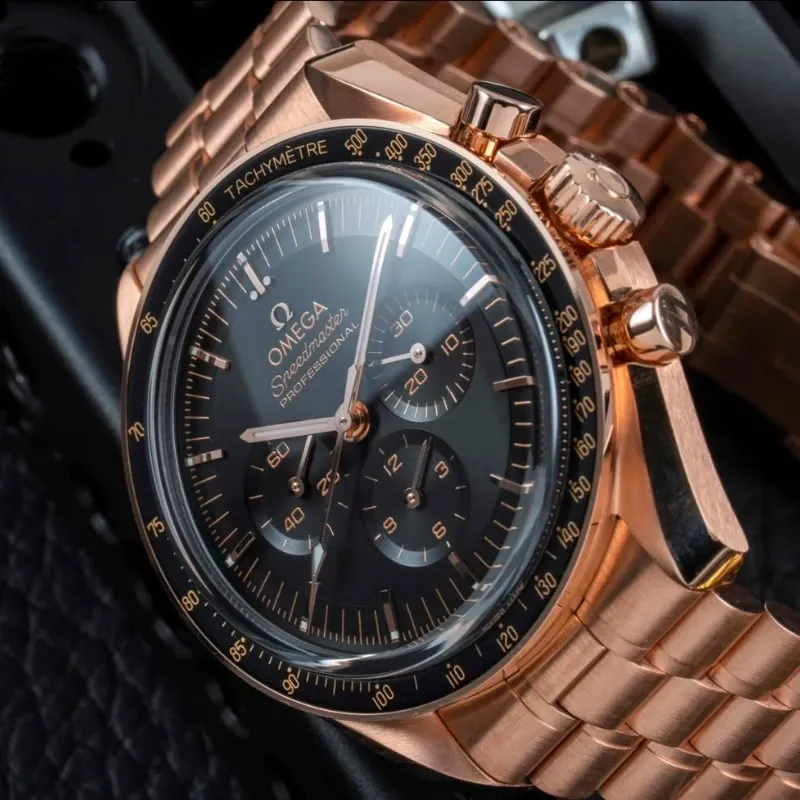 Omega SpeedMaster Oro Rosa 18k Completo
