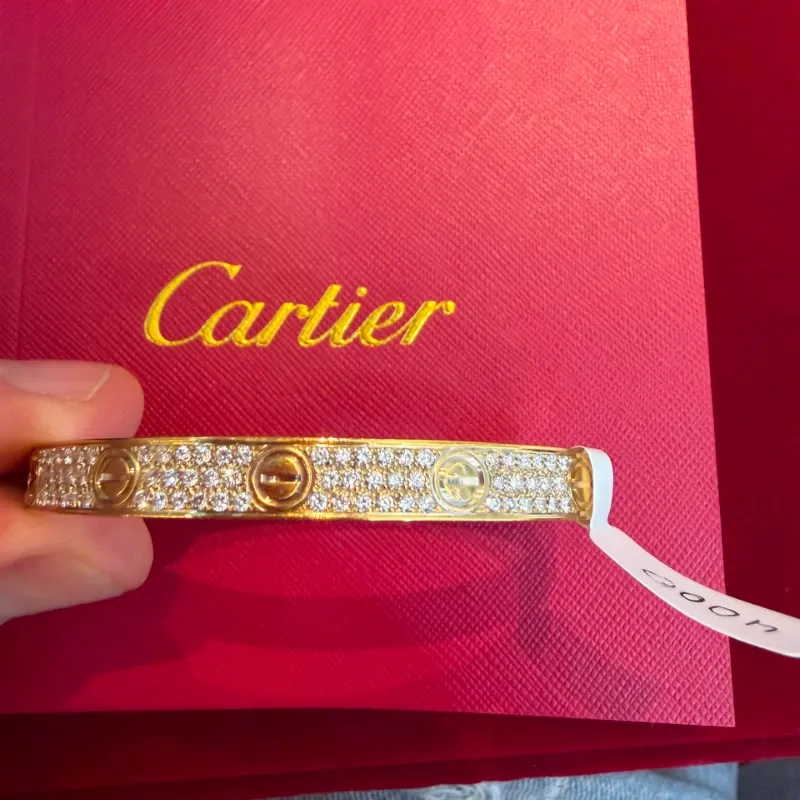 Pulso 18k Cartier Macizo 33g