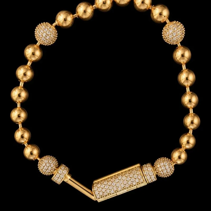 Pulso de Diamantes de Laboratorio 10k Oro Rosa