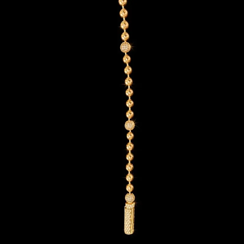 Pulso de Diamantes de Laboratorio 10k Oro Rosa