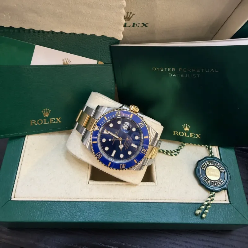 Rolex Submarino Blusy 2020 Oro 18k y Acero