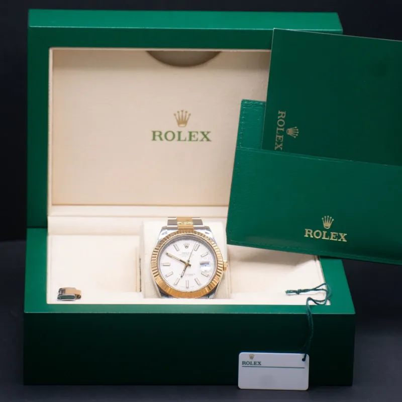 Rolex Date Just 41 mm Oro Amarillo de 18k y Acero 