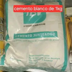 Cemento blanco 