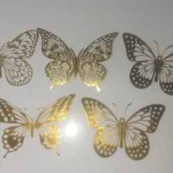 Mariposas grandes $60