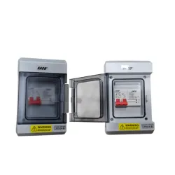 Caja brekera con breke doble y protector de voltaje 