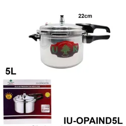 Olla de presión de 3 válvulas 5L