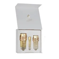 MUSAMAM WHITE INTENSE 3 PCS GIFTSET WITH 100ML EDP12ml TRAVEL SPRAY 50ml HAIRMIST
