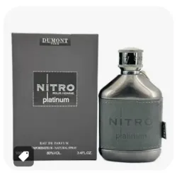 Nitro Platinum Eau de Parfum 100  ml 3.4 fl. oz Para Hombre de  Dumont Paris