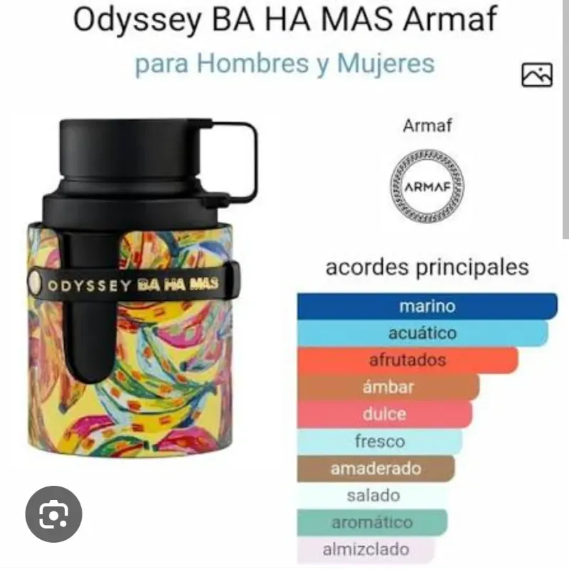 Odyssey Ba Ha Mas Eau de Parfum  100 ml 3.4 fl. oz Unisex de Armaf