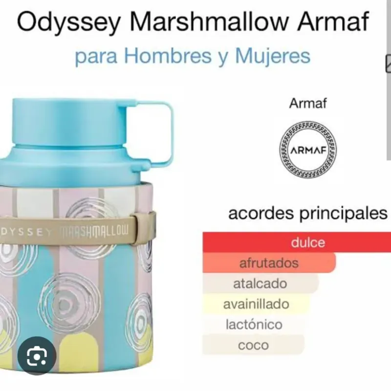 Odyssey Marshmallow Eau de  Parfum 100 ml 3.4 fl. oz Unisex de  Armaf