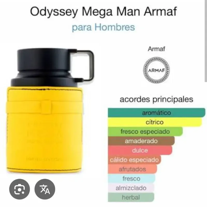 Odyssey Mega Eau De Parfum 100  ml   3.4 Fl.oz Para Hombre de  Armaf