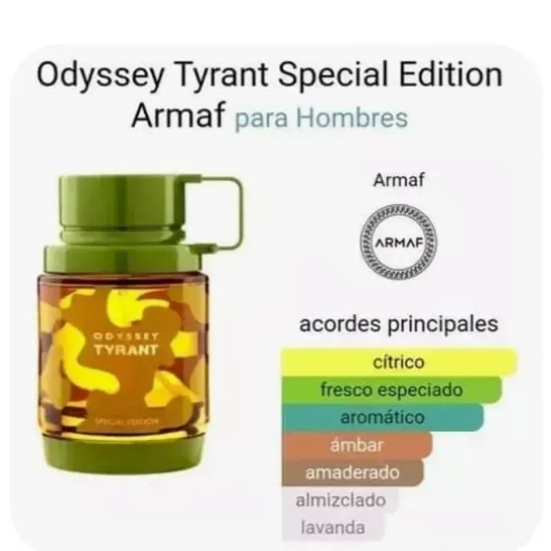 ODYSSEY TYRANT - 3.4 EDP ARMAF