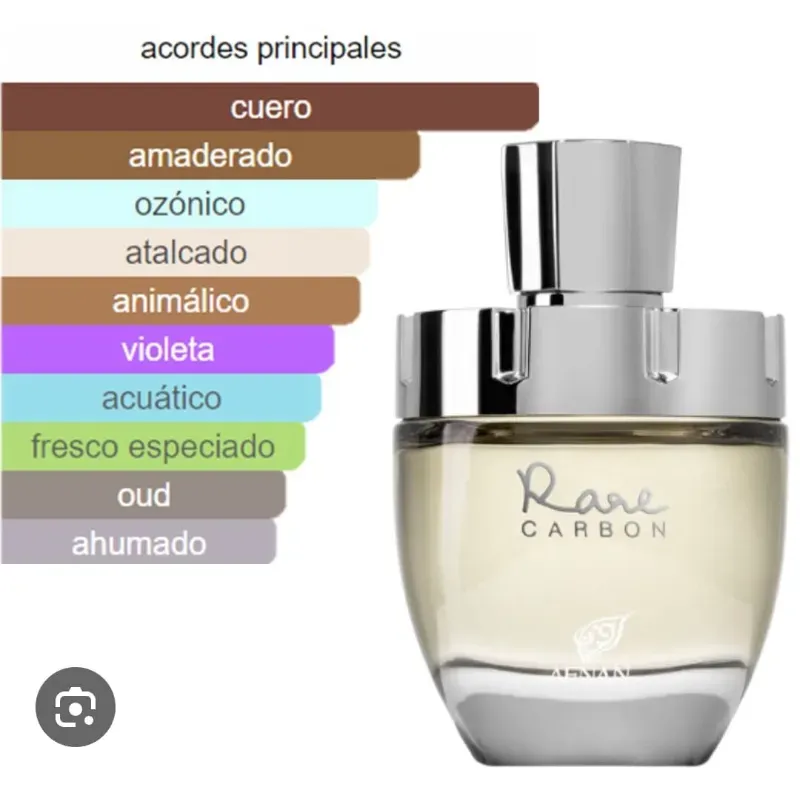 RARE CARBON MEN EDP - 100ML  (3.4oz) BY AFNAN