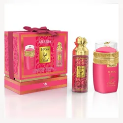 Set Arabian Haya Crush Eau De Parfum para mujer 3.4 fl oz
