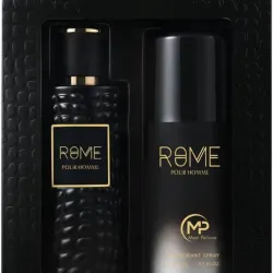2 PIECE SET ROME MEN EDP - 4OZ + 0 OZ Deo BY BHARARA