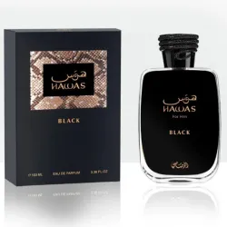 Hawas Black Eau De Parfum 100 ml  4 oz Para Hombre de Rasasi