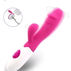 Consolador Vibrador c Conejito