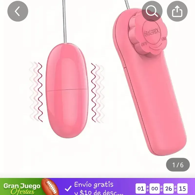 Mini Jumping Egg Vibrador