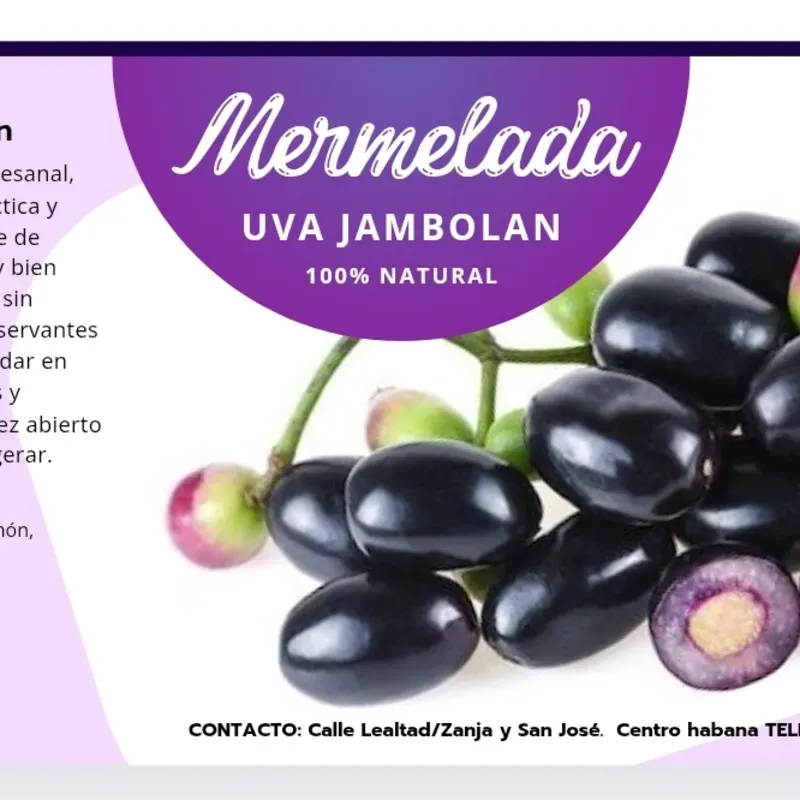 Mermelada de una Jambolan