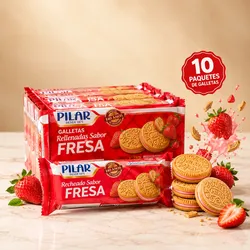 Galletas rellenas 🍓